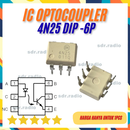 4N25 4N 25 4n25 4n 25 Optocoupler Opto-isulator isoler DIP-6P