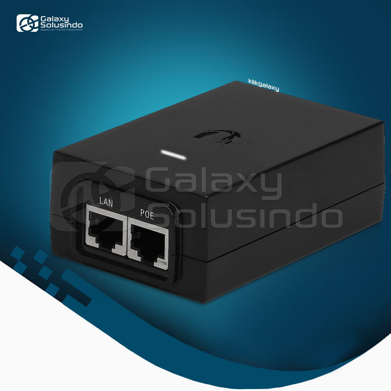 UBIQUITI UBNT UBUQUITI POE-24W / POE 24V 1A POE Non Gigabit Adaptor - HG