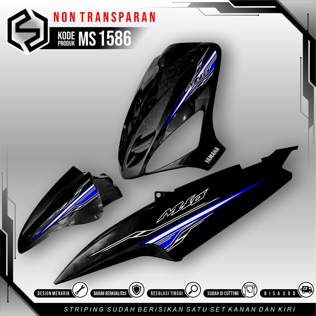 พวงมาลัย Mio Sporty Variation/ Mio Smile Graphics Thailand/ ms 1586/ ms 1594