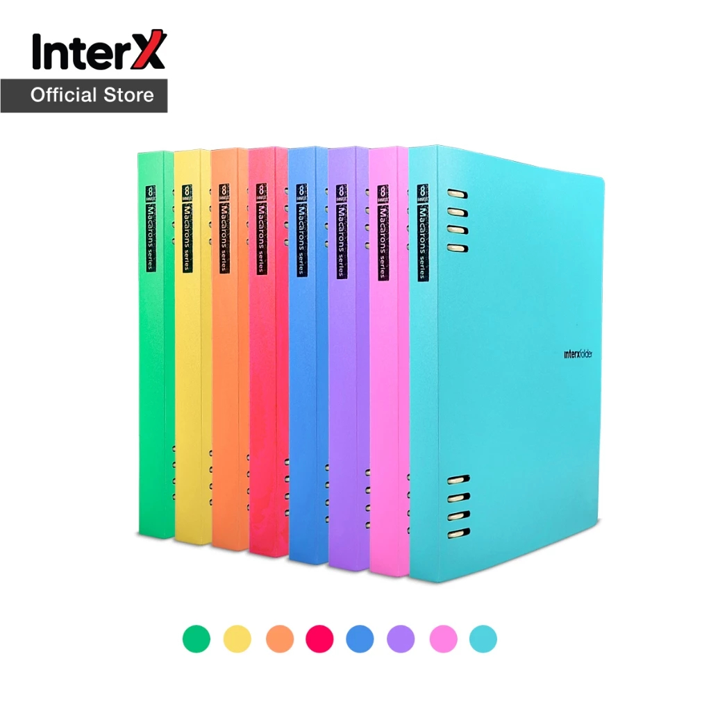 BINDER / BINDER BOOK / BINDER NOTE A5 INTER-X BNX400A MACAROON