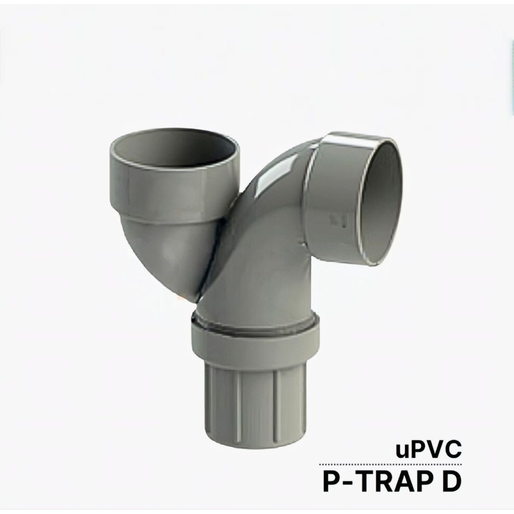 P Trap PVC D 2 นิ้ว P-Trap PVC 2 "ดัก PVC 2 นิ้ว Swan คอ PVC อ่างล้างจานกรอง D 2"
