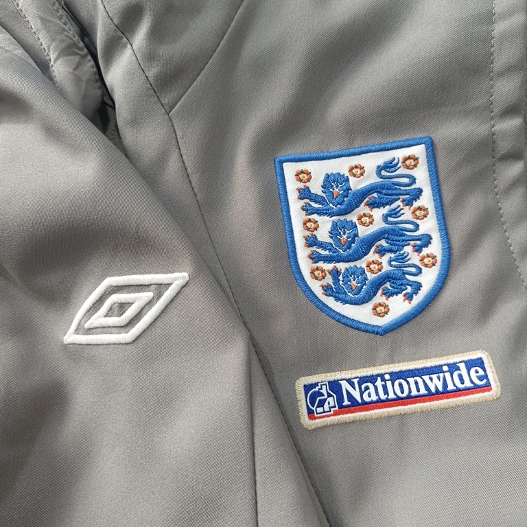 England Football Gilet Vest Jacket Umbro Grey ไซส์ S ( Lost มีฮู้ด )