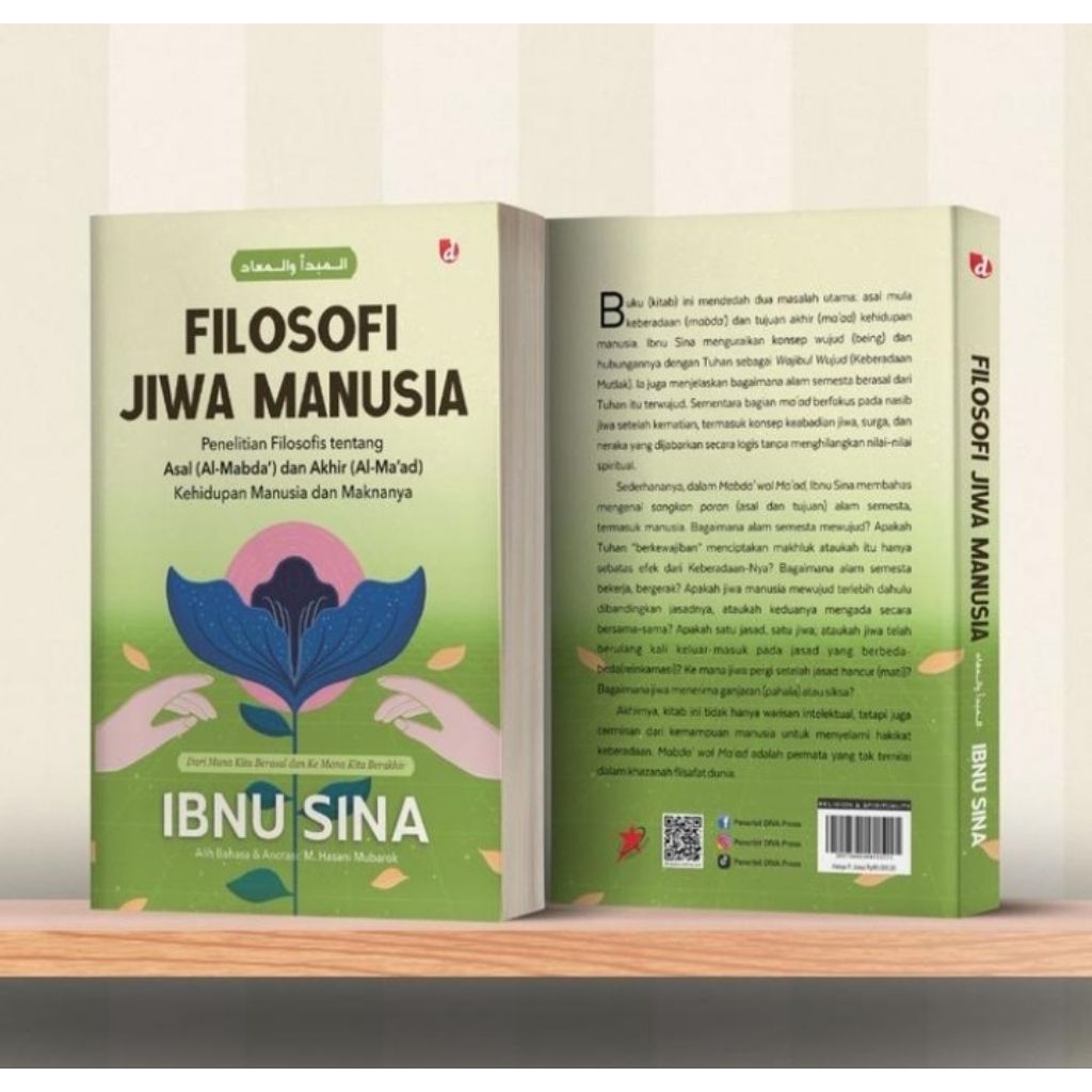 HUMAN SOUL PHILOSOPHY BOOK BY IBNU SINA ORIGINAL PUBLISHER DIVA PRESS