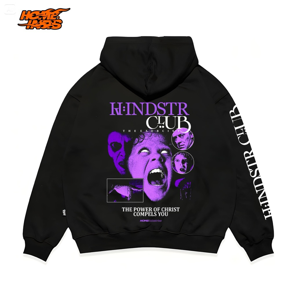 บ้าน | เสื้อกันหนาวมีฮู้ด - The Exorcist Instr Black