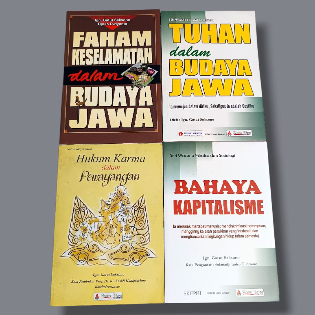 (ORIGINAL) BOOK OF PHILOSOPHY / JAVANESE CULTURE / GOD IN JAVANESE CULTURE