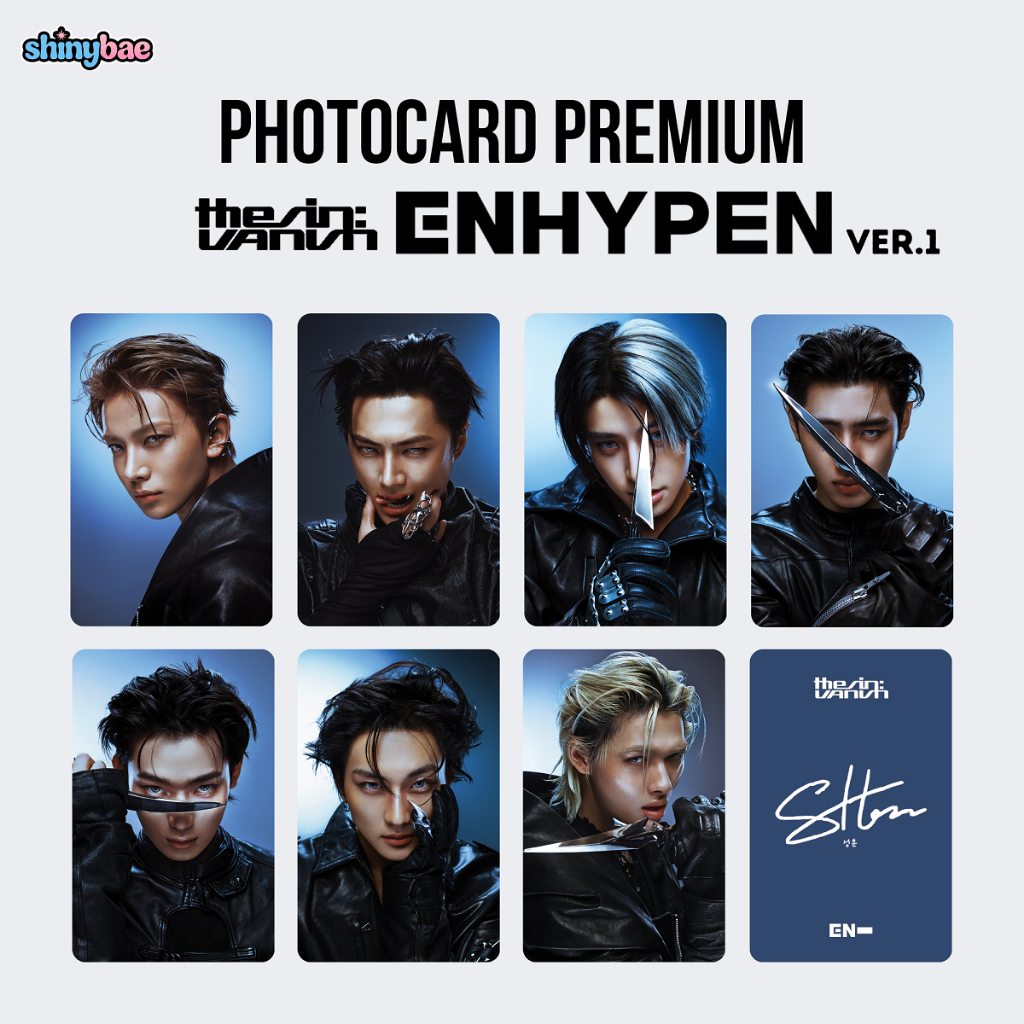 ENHYPEN PC Photocard 2 ด้าน ENHA PC Unoff พรีเมี่ยมเคลือบเงา