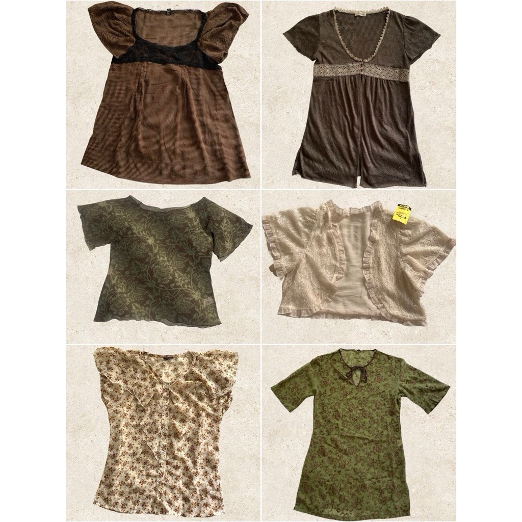 Mori kei coquette fairycore shoju series