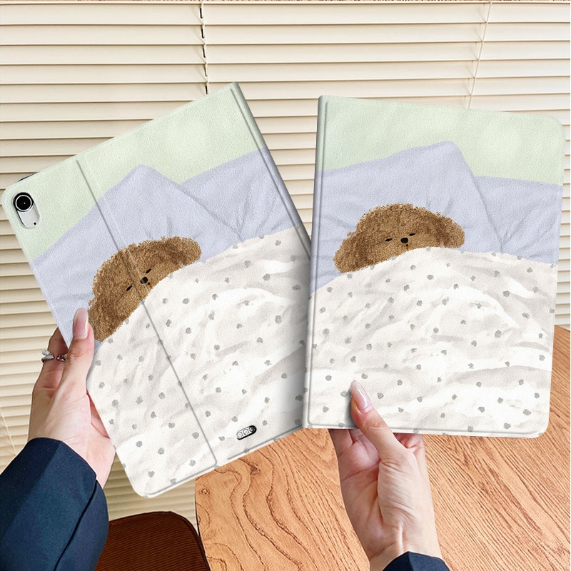 เด็ก Teddy Sleeping Case HONOR HONOR Pad X8A 11 "แท็บเล็ตขนาดใหญ่พร้อมช่องเสียบปากกาสําหรับ HONOR Pa