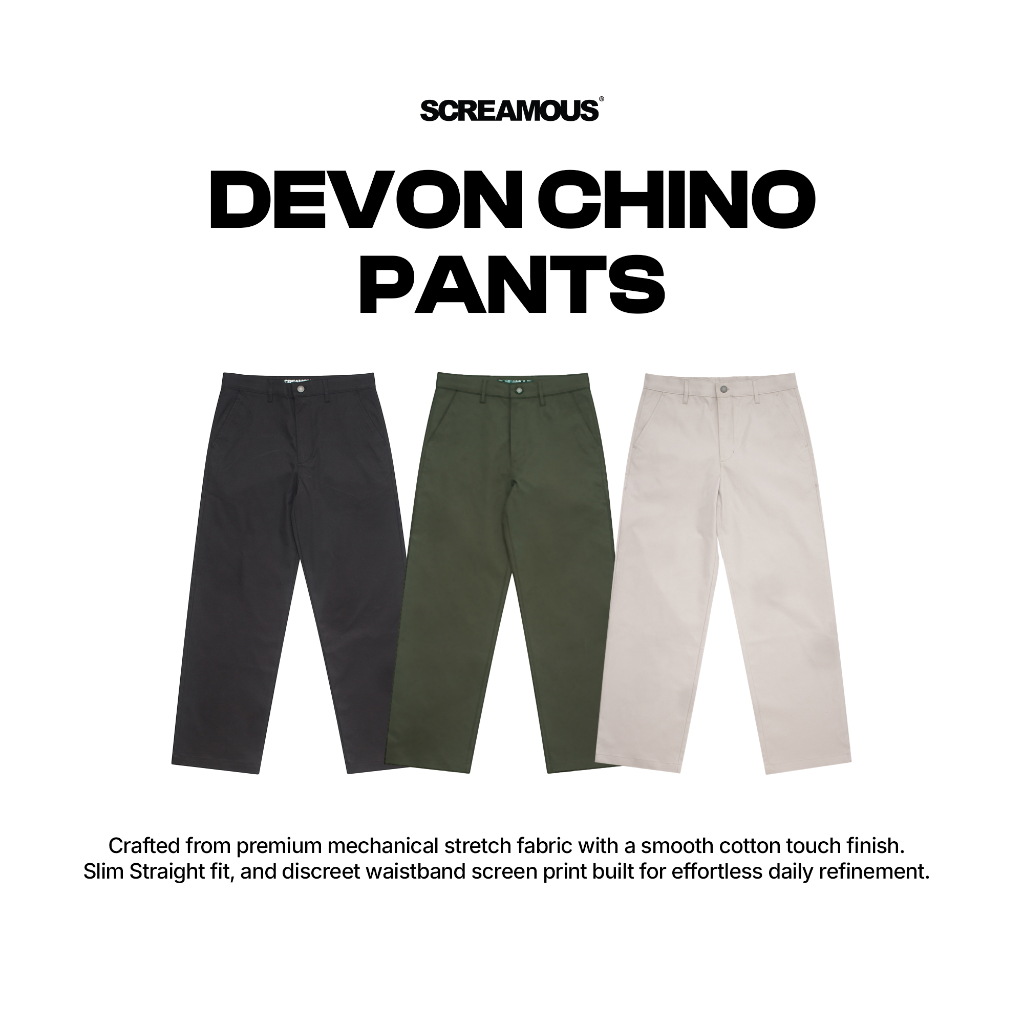 Screamous Chino Pants DEVON