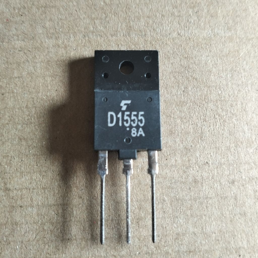 TRANSISTOR D1555 D 1555 หมายเลขคุณภาพเดียว