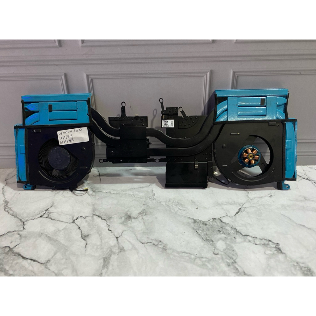 พัดลมแล็ปท็อป Lenovo Loq 15APH8 16APH8 ดั้งเดิมและฮีทซิงค์