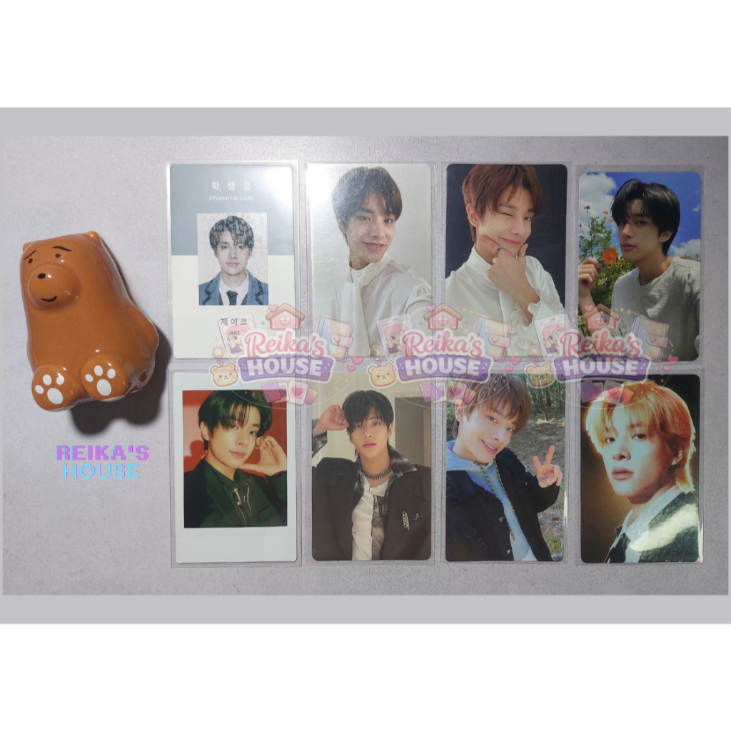 [READ DESCRIPTION] โฟโต้การ์ดอย่างเป็นทางการ ENHYPEN JAKE INSTAX HYPE AAB JAKE ENHYPEN