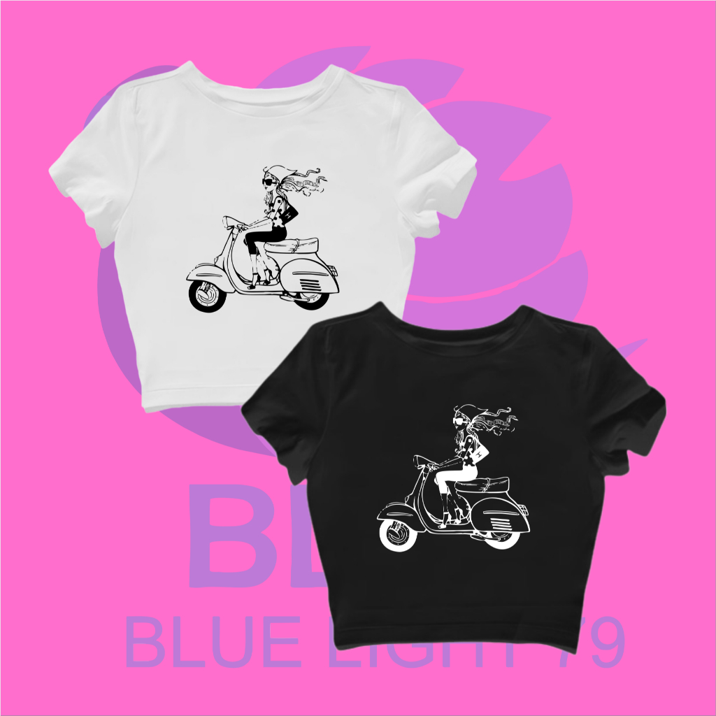 เสื้อครอป VESPA GIRL | GRUNGE GRUNGE GRUNGE GRUNGE GRUNGE GRUNGE GRUNGE | VESPA CROPTOP | CROP TEE S