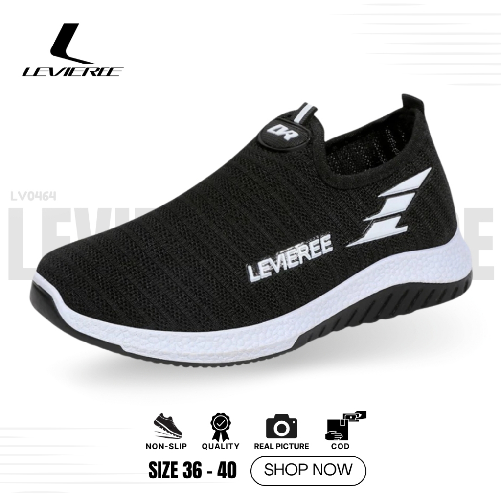 LVR Mijoo รองเท้าผ้าใบแฟชั่นผู้หญิงรองเท้าผ้าใบแนวสปอร์ตลําลอง LV0463