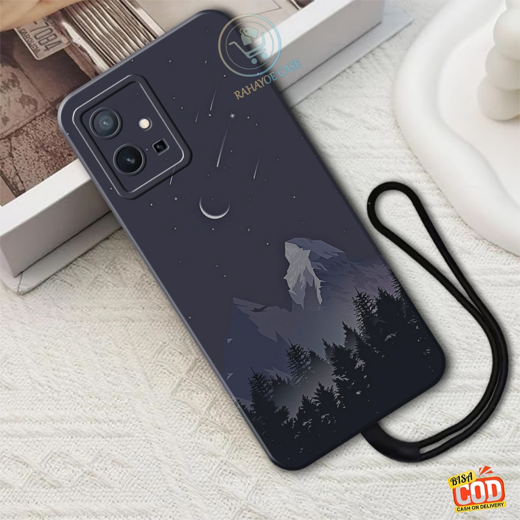 เคสกล้องโปร HP VIVO T1 5G / T1 PRO / Y75 5G - WALLPAPER motif - VIVO T1 5G ซิลิโคน / VIVO T1 PRO / V