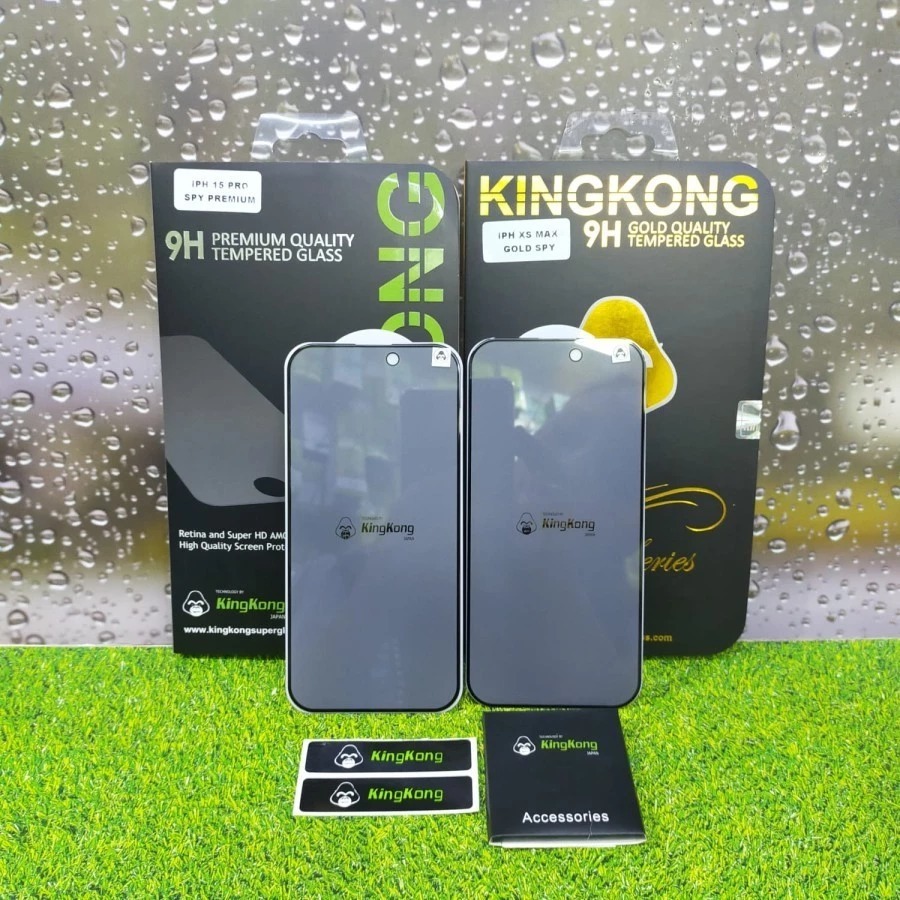 ฟิล์มกระจกนิรภัย IPHONE 17 PRO MAX / 17 AIR / 17 PRO / 17 9H KINGKONG / TEMPERED GLASS SPY IPHONE 17