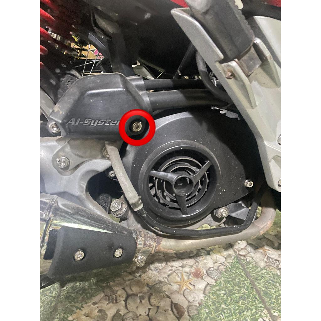 ด้านหน้า AIS BRACKET BOLT (1 BOLT) MODEL 2 KEYS BIG HEAD YAMAHA NOUVO Z LELE VIENGKONG ELEGANCE LX S
