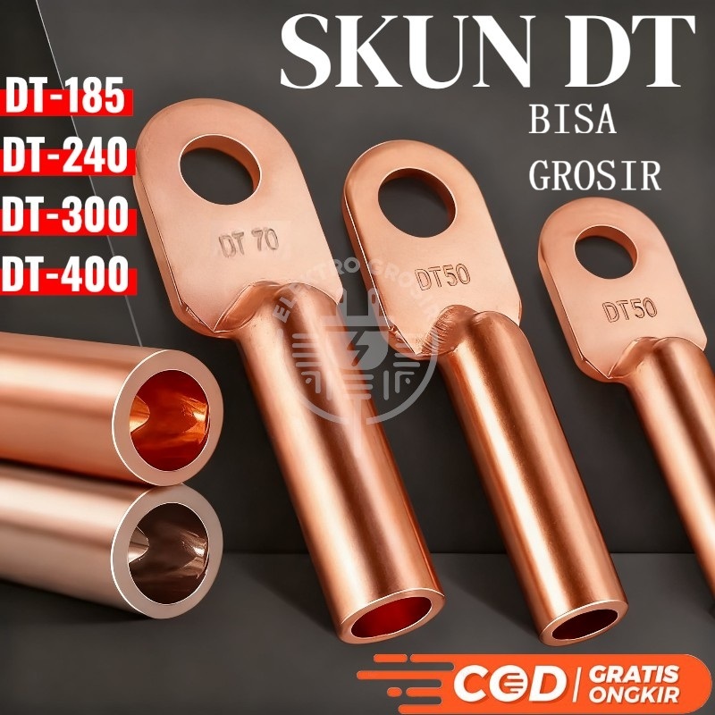 DT เทอร์มินัลทองแดง Skun 185mm-400mm DT-185 DT-240 DT-300 DT-400
