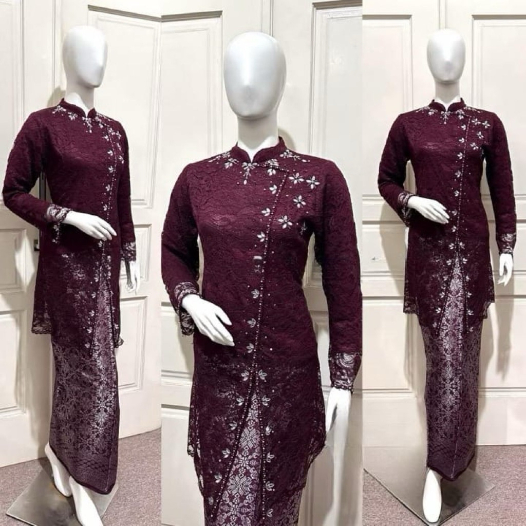 New Series Kebaya - Jumbo Kebaya LD 130 - Elegant Jabangn Tunic Kebaya - Jabangn Graduation Kebaya -