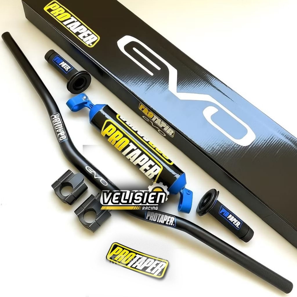 EVO Charmchael LOW Fatbar ชุดแฮนด์ Raiser + โฟมครอส + ปลอกแฮนด์ Protaper CRF KLX TRAIL DTracker