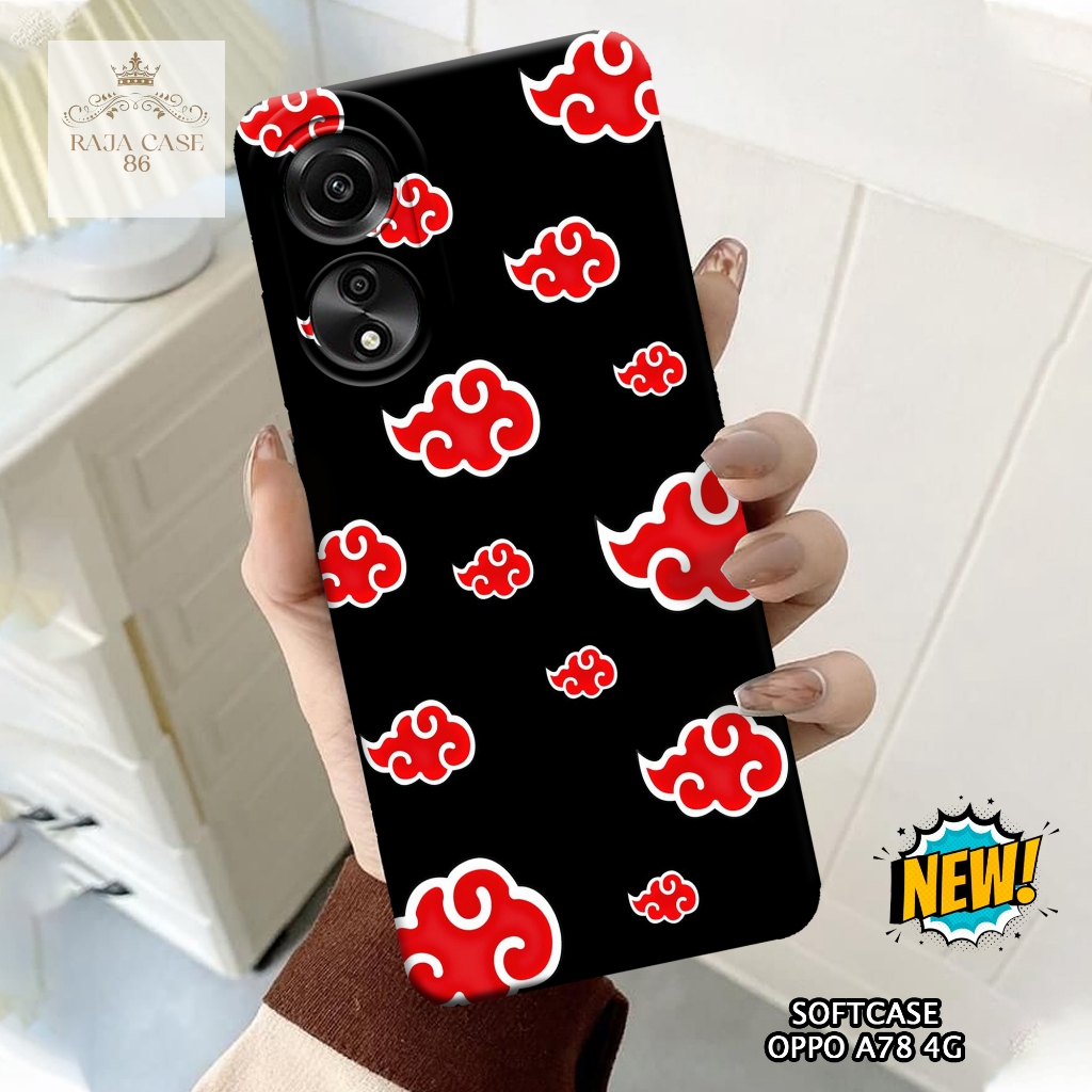 เคส HP Oppo A78 4G - เคส Oppo A78 4G - เคสโลโก้ Motif - ฟิล์มกันรอยมือถือ - Oppo A78 4G Softcase - ฟ