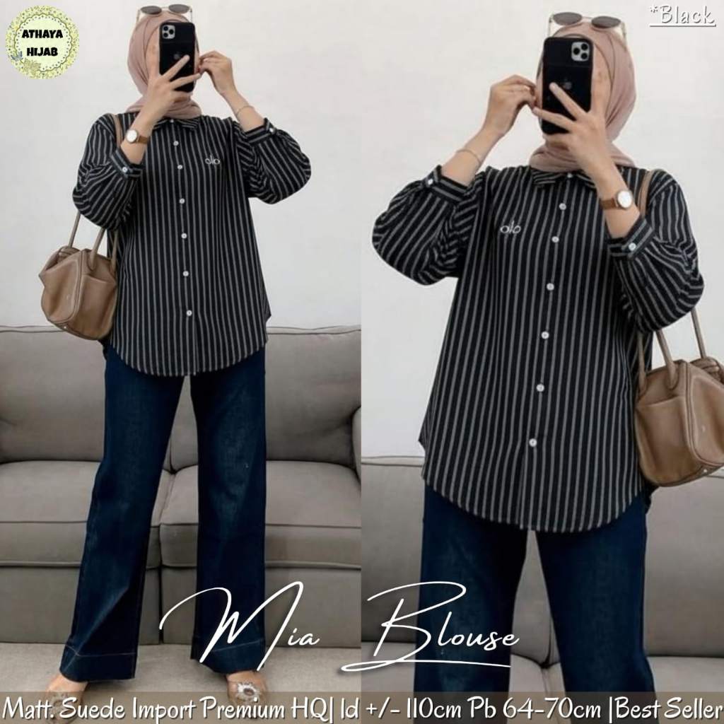 HQ MIA BLOUSE เสื้อผ้าผู้หญิงจาก AtHAYA FASHION STORE