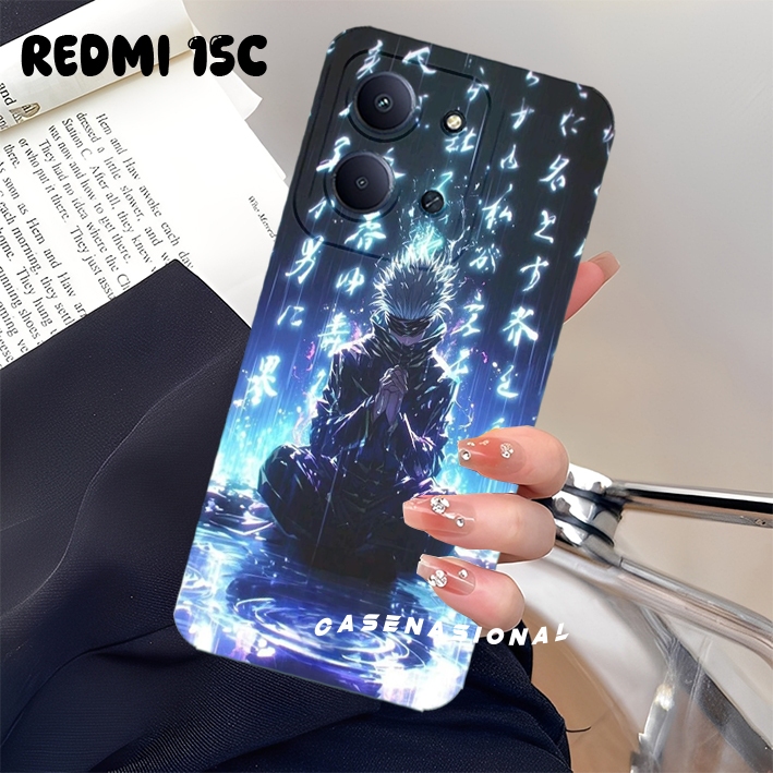 Softcase hp Xiaomi Redmi 15C 4G 2025 - Redmi Poco C85 4G 2025 อะนิเมะล่าสุด motif gojo case อินเทรนด
