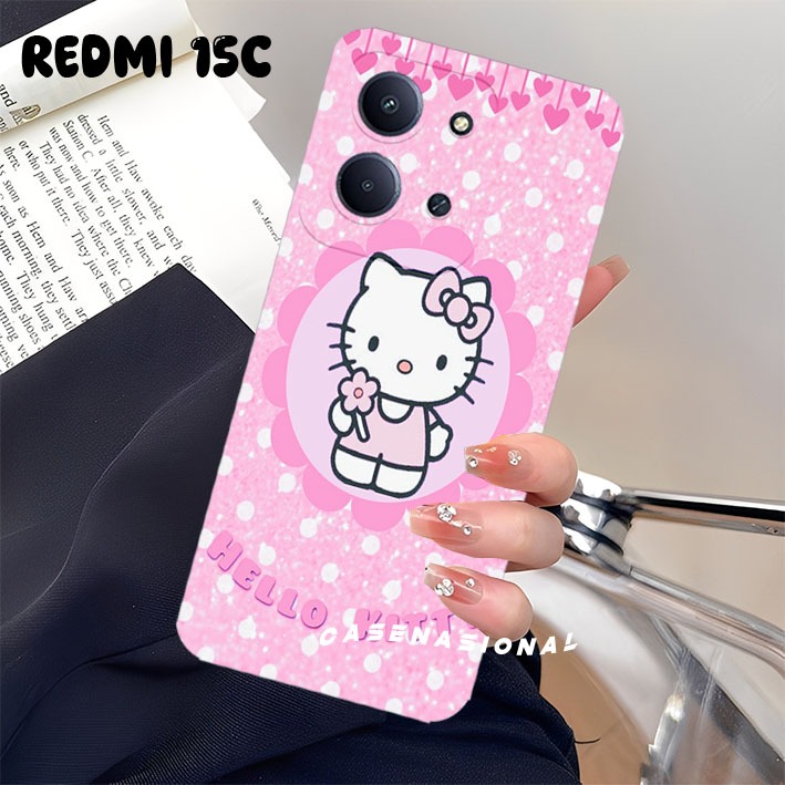 เคสโทรศัพท์มือถือ HP Xiaomi Redmi 15C 4G 2025 - Redmi Poco C85 4G 2025 ล่าสุด hello Kitty motif เคสร
