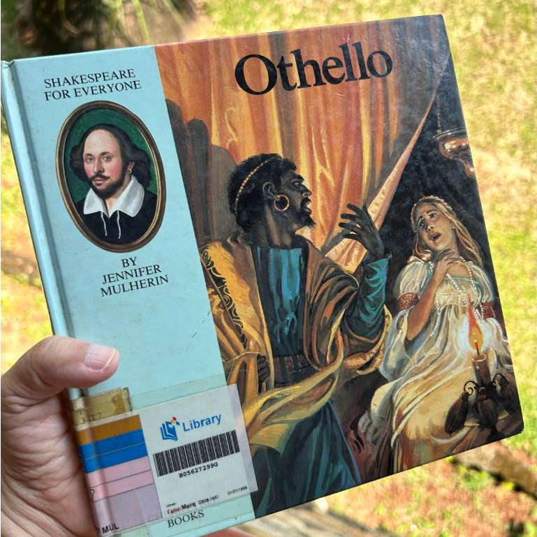 SShakespeare สําหรับ Othello Jennifer Mulherin (HC) หนังสือวรรณกรรมภาษาอังกฤษก่อนรัก