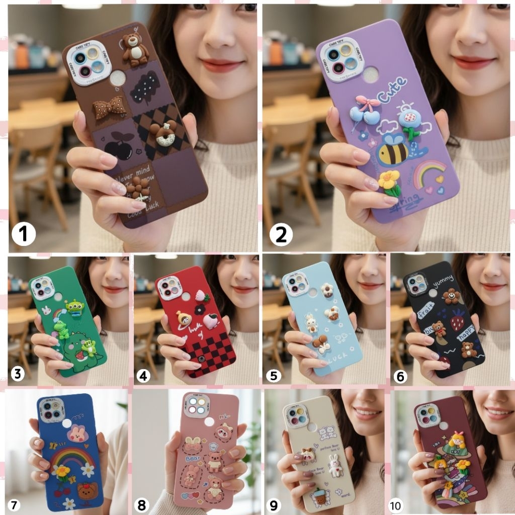 (09) FANCY STYLE CASE สําหรับ SAMSUNG A14 - RAISED DOLL CASE