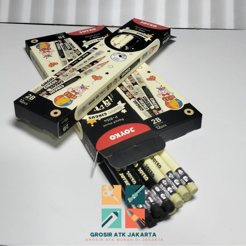 JOYKO PENCIL P-8154 2B/JOYKO RETAIL PENCIL/2B PENCIL