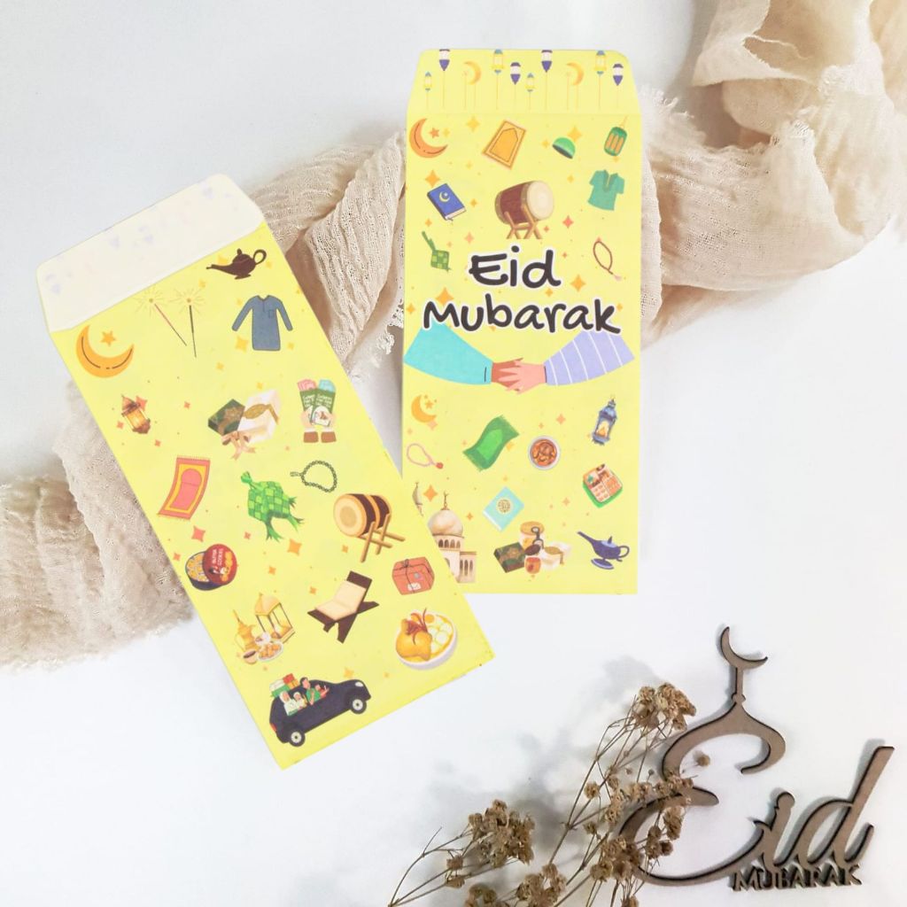 [CONTENTS 10 แผ่น] EID ENVELOPE 2026 / EID ENVELOPE 2026 / EID ANGPAU ENVELOPE 2026 โดย ทั้งหมด