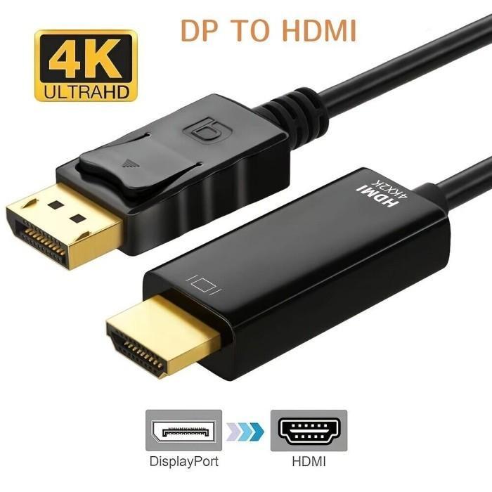 1.8M พอร์ต HDMI TO HDMI DISPLAY CABLE DP TO HDMI/1.8 เมตรสาย HDMI DP