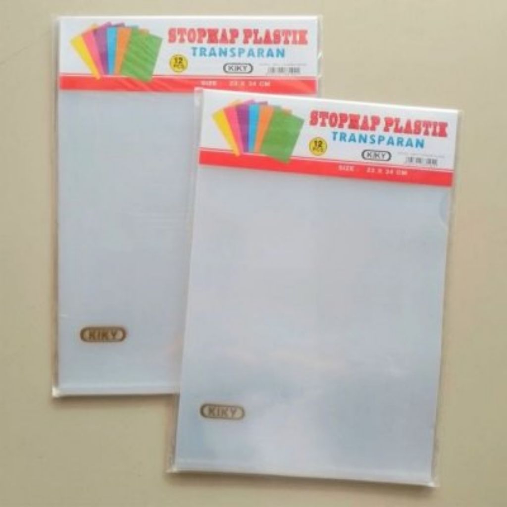 โฟลเดอร์พลาสติกรูปตัว L แบบใสยี่ห้อ Kky