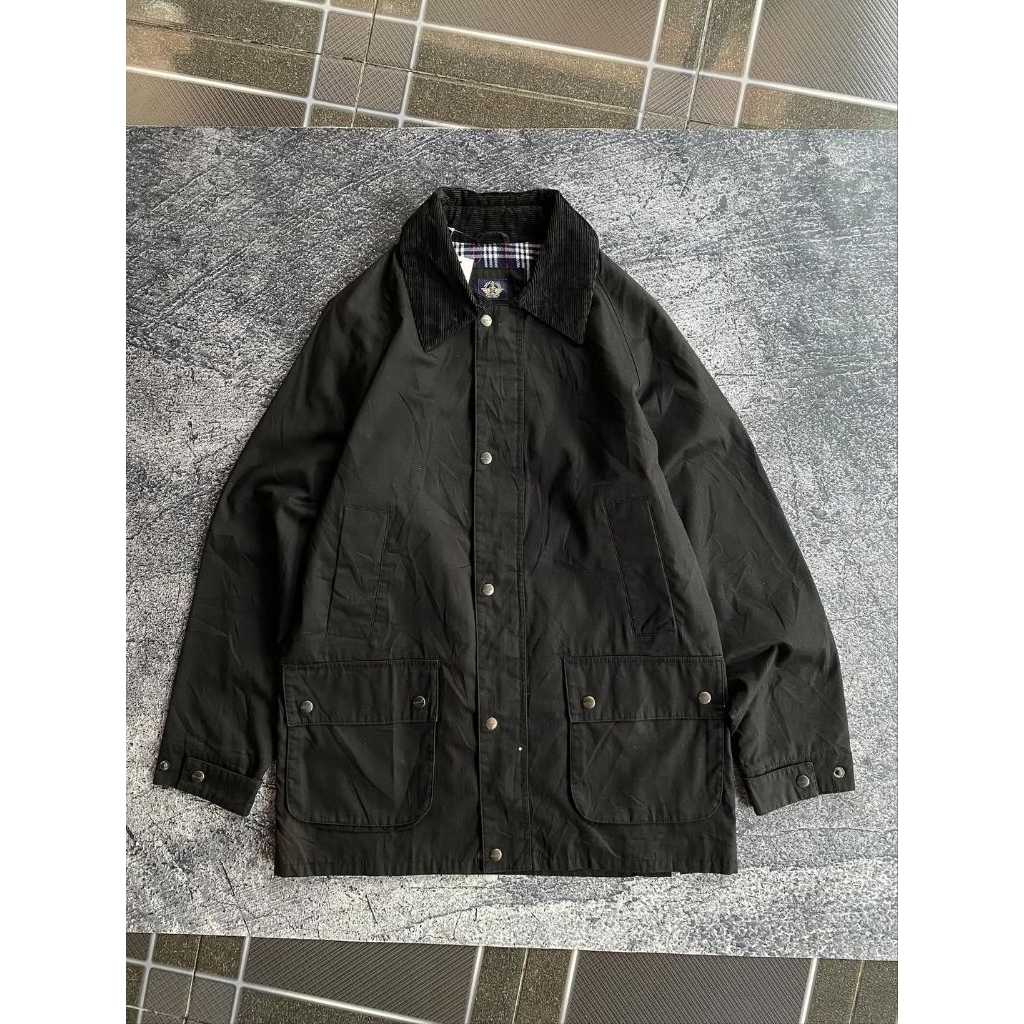 เสื้อแจ็คเก็ต Chore Dockers ผ้าใบคอปกผ้าลูกฟูก ของแท้