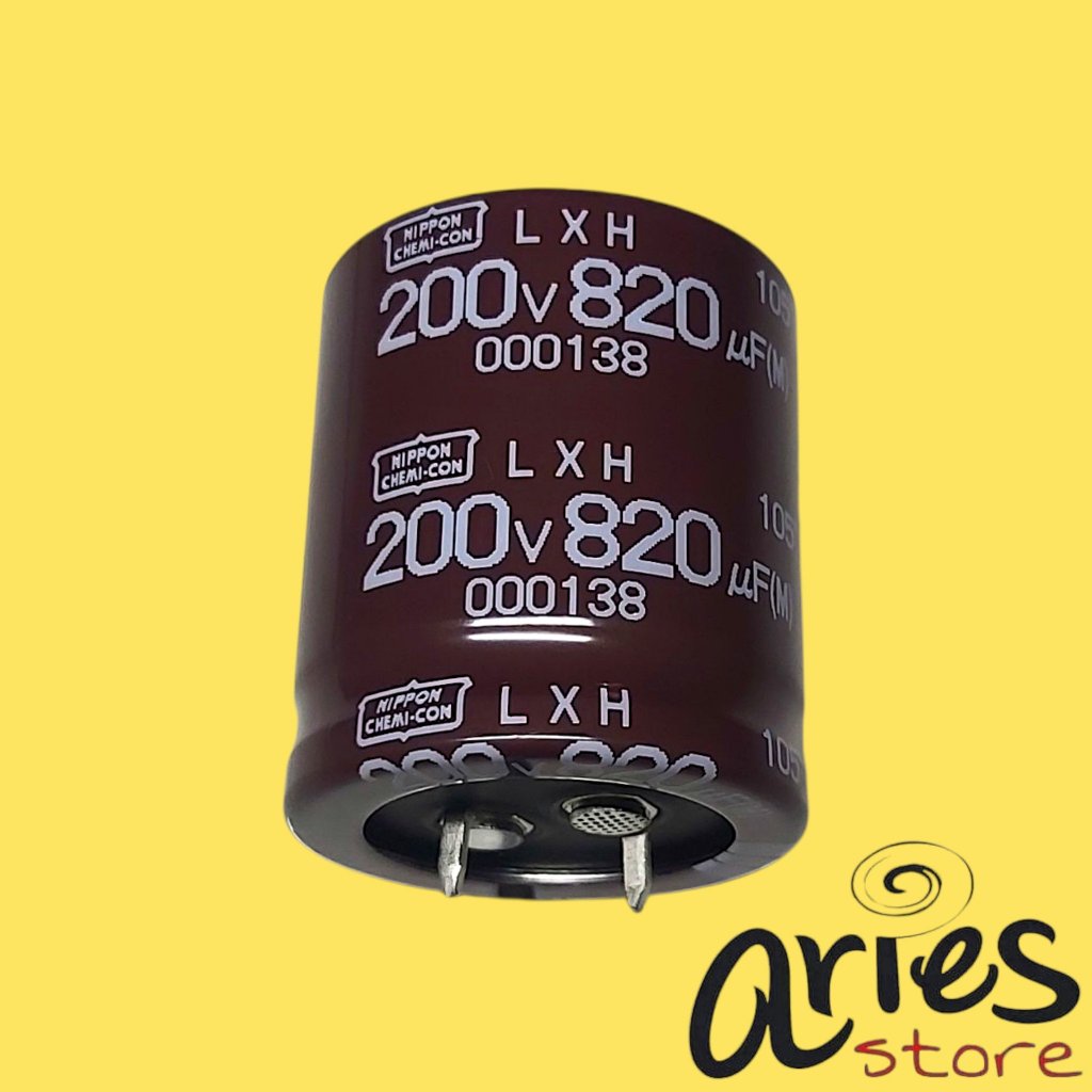 ELCO 820uf 200v NIPPON ต้นฉบับ