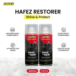 HAFEZ - Restorer -  Pengkilap dan Penghitam Body Motor