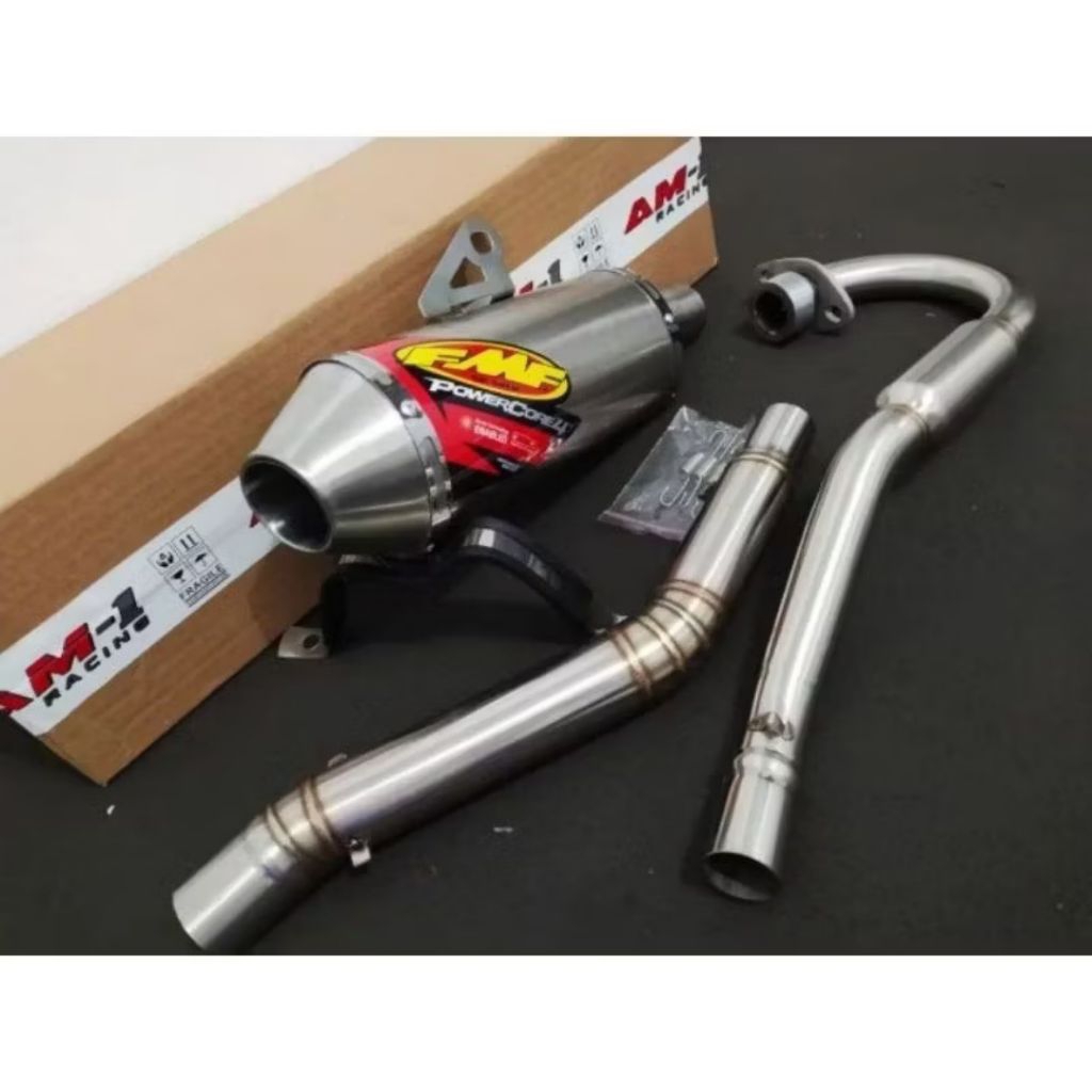 1 ชุด FMF ท่อไอเสีย 38 มม. xr 150 xr200 xtz 125 xtz150 crf 150 klx150 klx 140 ksr 110 msx125 Dtracke