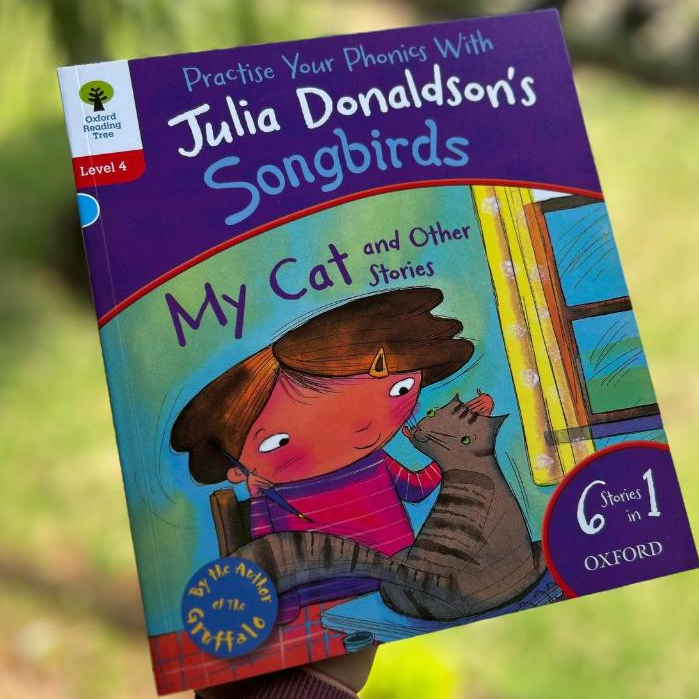 Special Edition Oxford Reading Tree Level 4 Julia Donaldson Songbirds My Cat & Other Stories 6 in 1 