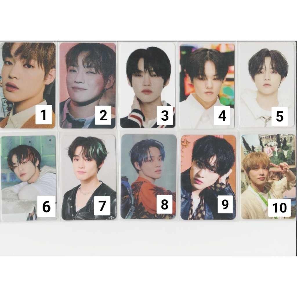- NCT CHENLE โฟโต้การ์ดอย่างเป็นทางการ
