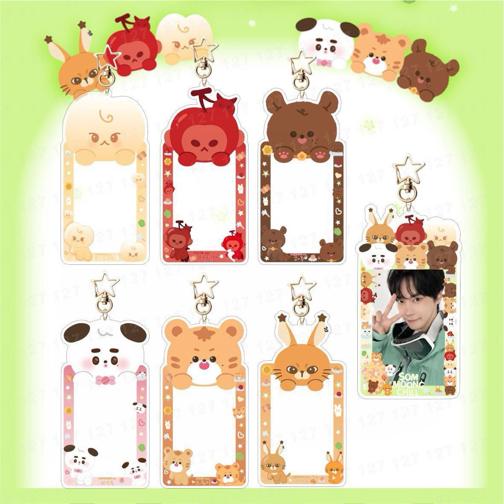 [PO] CARD HOLDER SOM MOONG CHIL NCT 127 CHARACTER CAHOL FANMADE