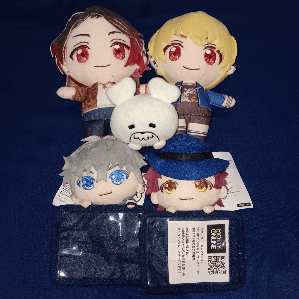 MEGU IV DAI RIO Full Throtthle4/FT4 Honeyworks Plush Mascot Card Holder Nuigurumi