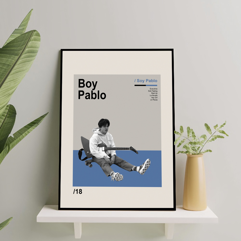 โปสเตอร์ Boy Pablo - อัลบั้มปก Soy Pablo Frameblock