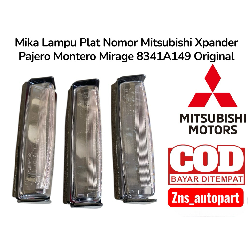 Original Mitsubishi Xpander Pajero Montero Mirage 8341A149 ไฟส่องป้ายทะเบียน Mica