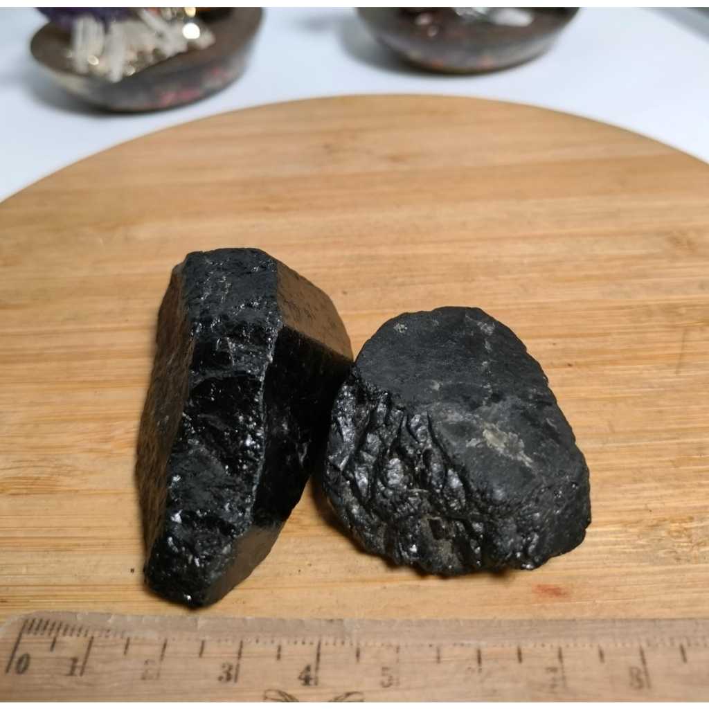 Natural Black Tourmaline หยาบ (42)
