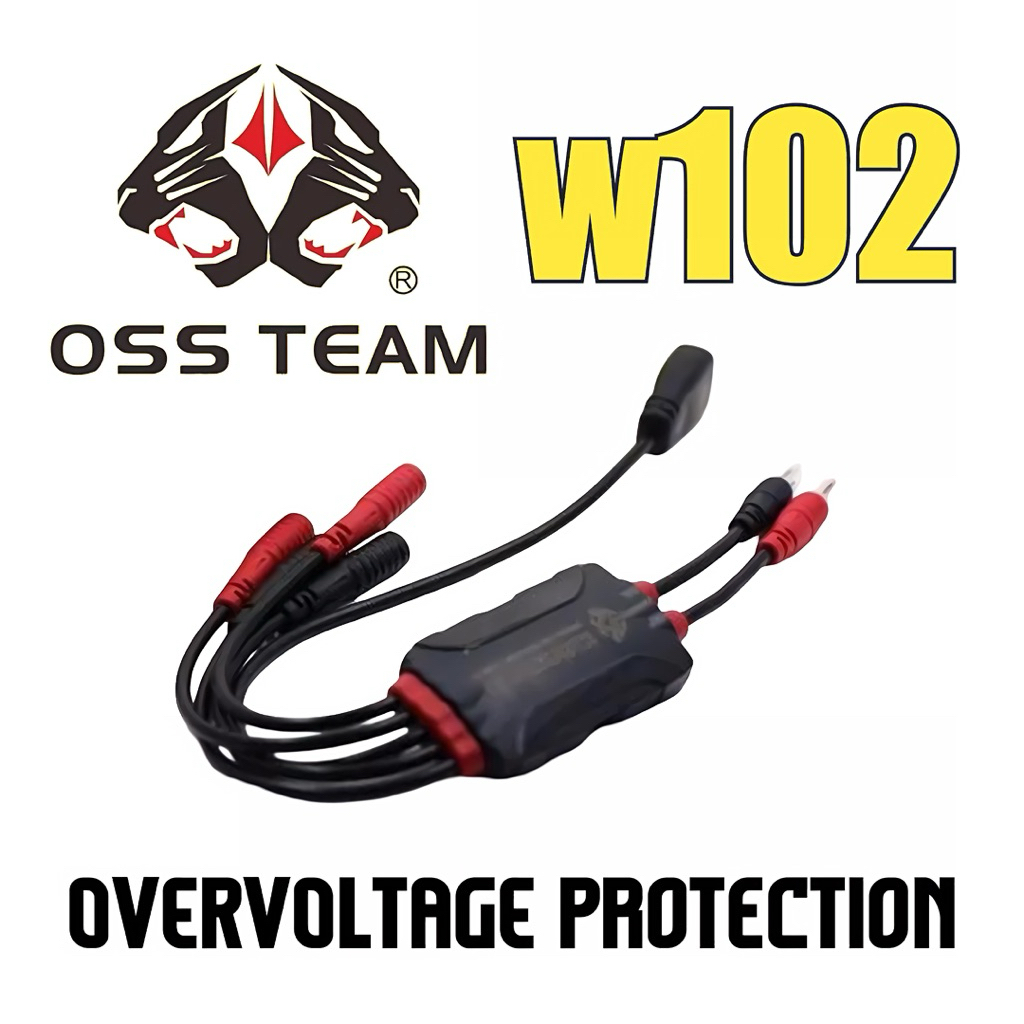 OSS TEAM EXTENSION CABLE POWER SUPPLY OVERVOLTAGE PROTECTION W102 ต้นฉบับ
