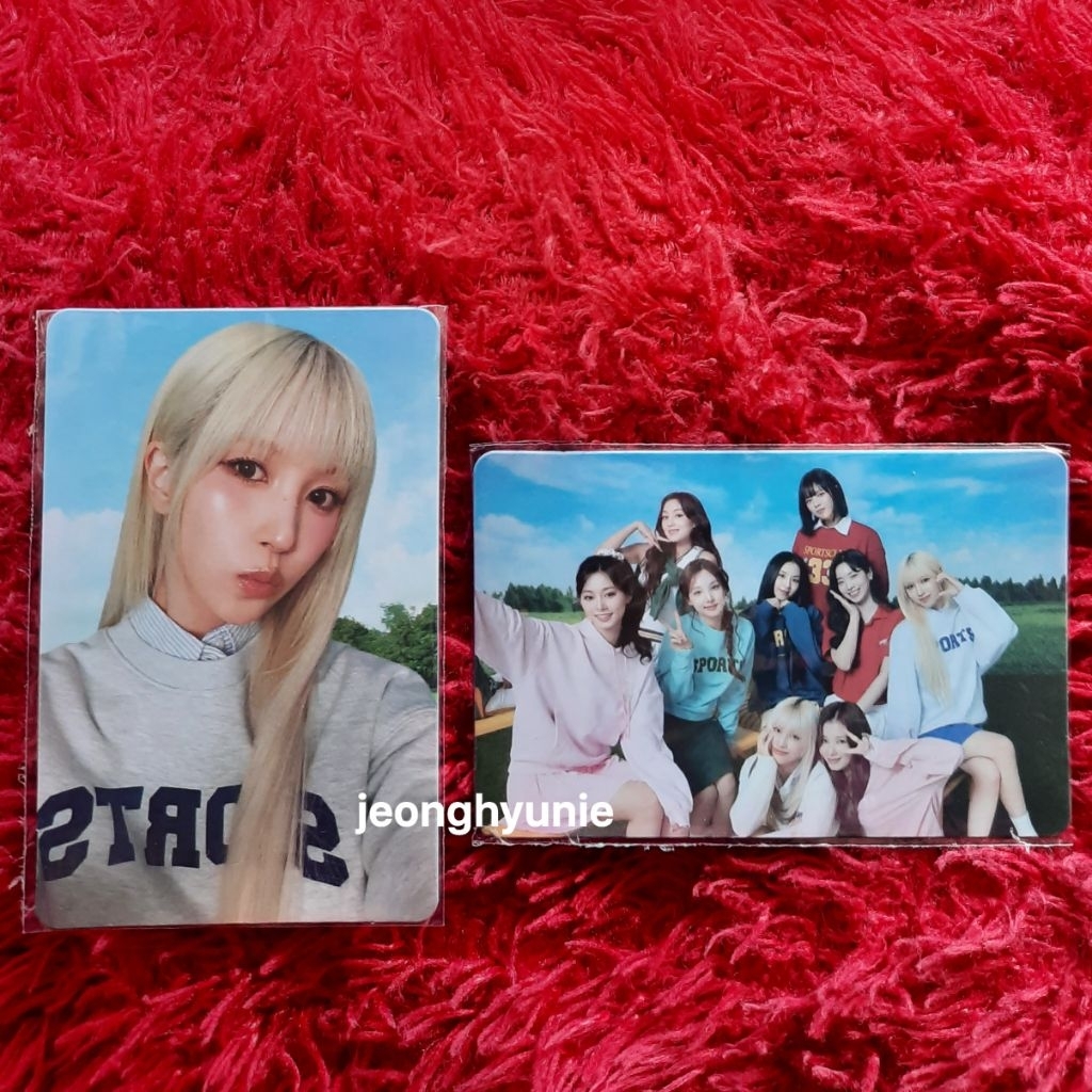 [READY] โฟโต้การ์ดอย่างเป็นทางการ Nabati x TWICE