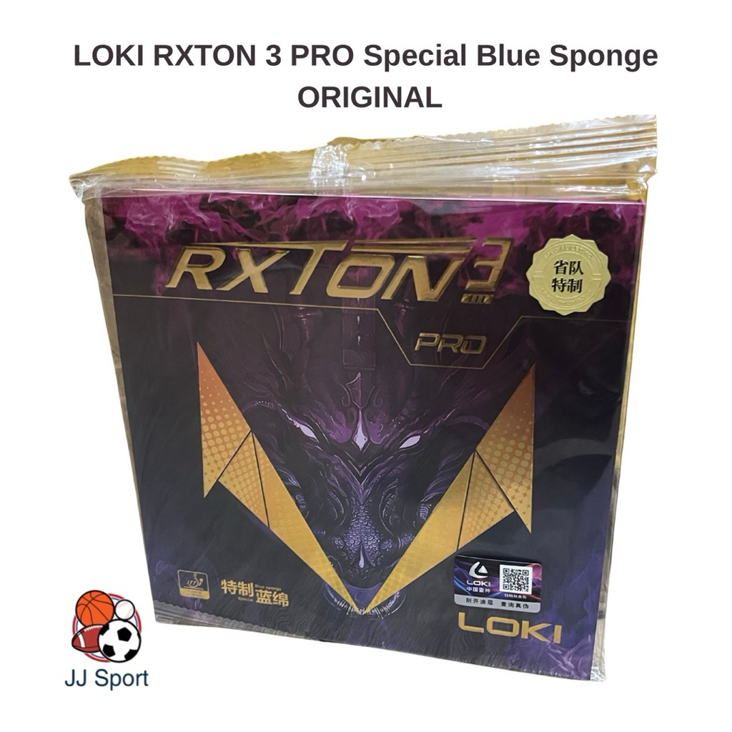 LOKI RXTON 3 PRO ยางปิงปอง - สีฟ้าพิเศษ SPONGE ORIGINAL