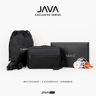 CAGHO EXCLUSIVE l Java Series l Java Handbag l Slingbag l Tas Pria l Tahan Air Tahan Bara Api