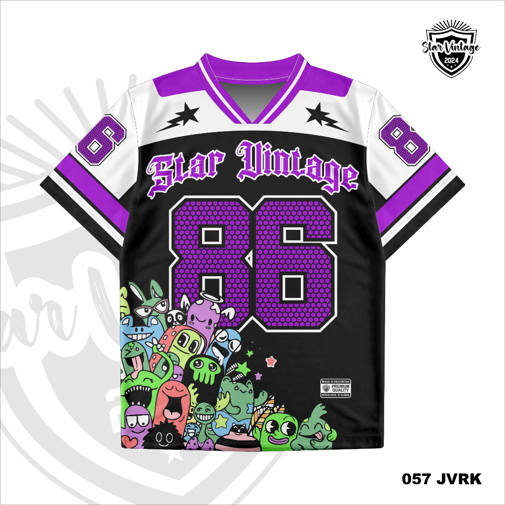 Star Vintage / Vintage Jersey Number 86 / เสื้อวินเทจ / หมายเลขการพิมพ์เจอร์ซีย์